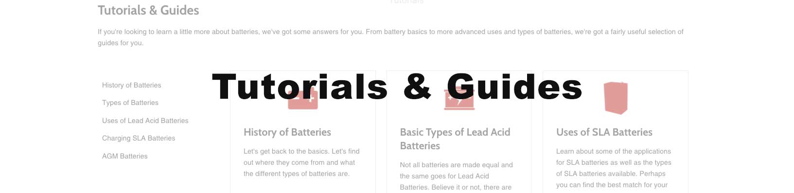 Replacement Battery Tutorials & Guides
