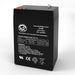 Kung Long WP4.5-6W 6V 4.5Ah Sealed Lead Acid Replacement Battery