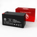 Portalac GS PE12V1.2 12V 1.3Ah Emergency Light Replacement Battery