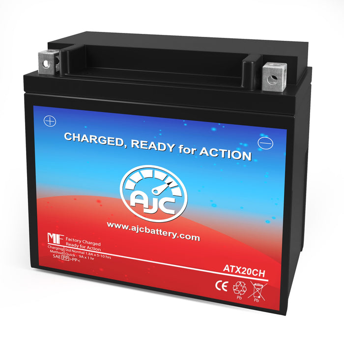 AJC Battery Compatible with Polaris 850 INDY XC Launch Edition 129 850CC Snowmobile Battery (2021)