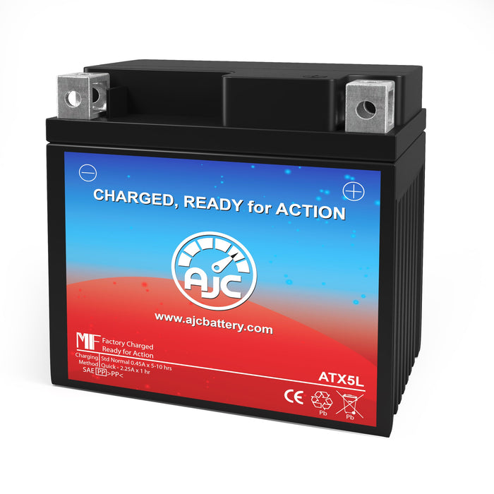 E-Ton DXL 90 83CC ATV Replacement Battery (2001)