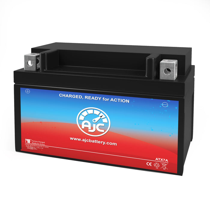 AJC 7A-BS Powersports Replacement Battery