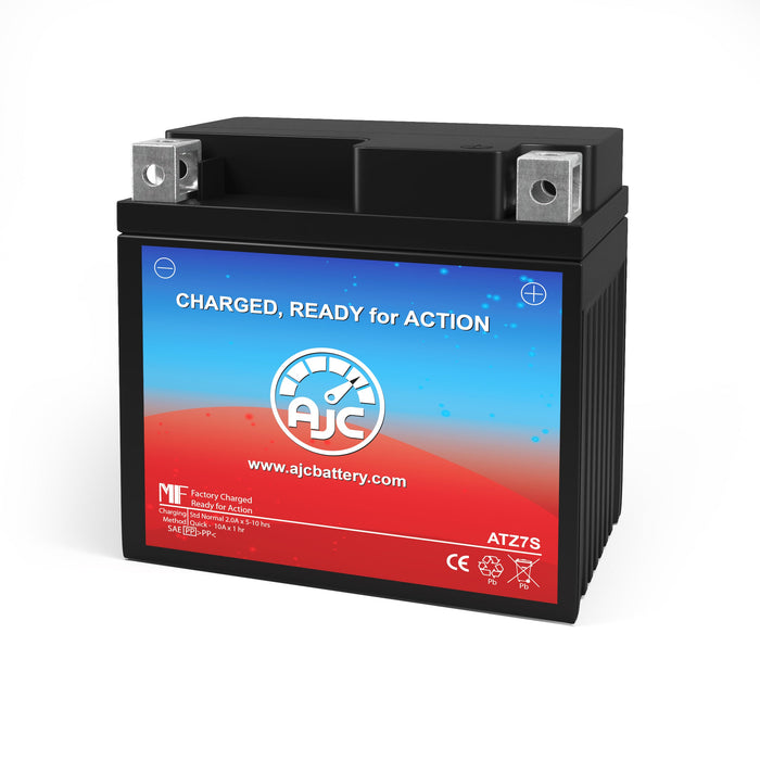 AJC Battery Compatible with Suzuki T305 Motorcycle Battery (1969)