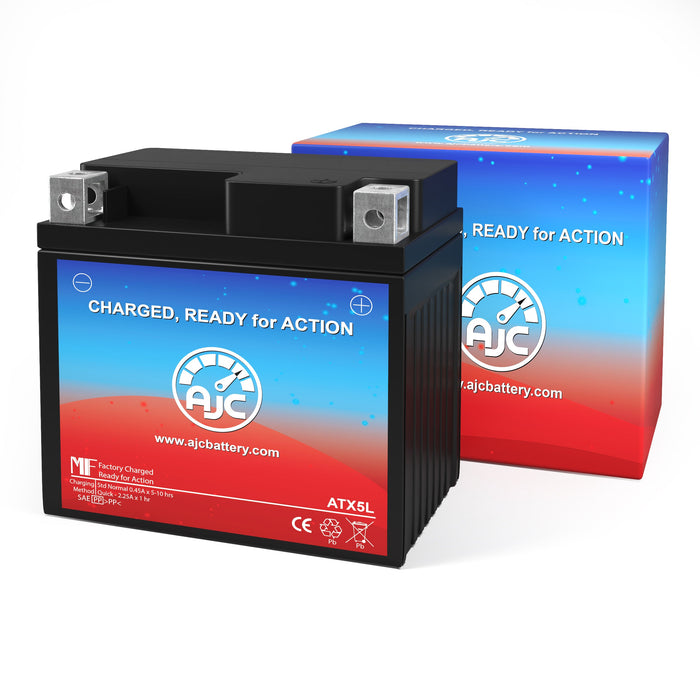 E-Ton Beamer Matrix 49 49CC Scooter and Moped Replacement Battery (2005-2010)