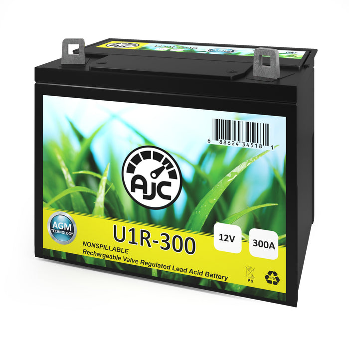 AJC Battery Compatible with Sears FS5500 27684 U1R Lawn Mower and Tractor Battery