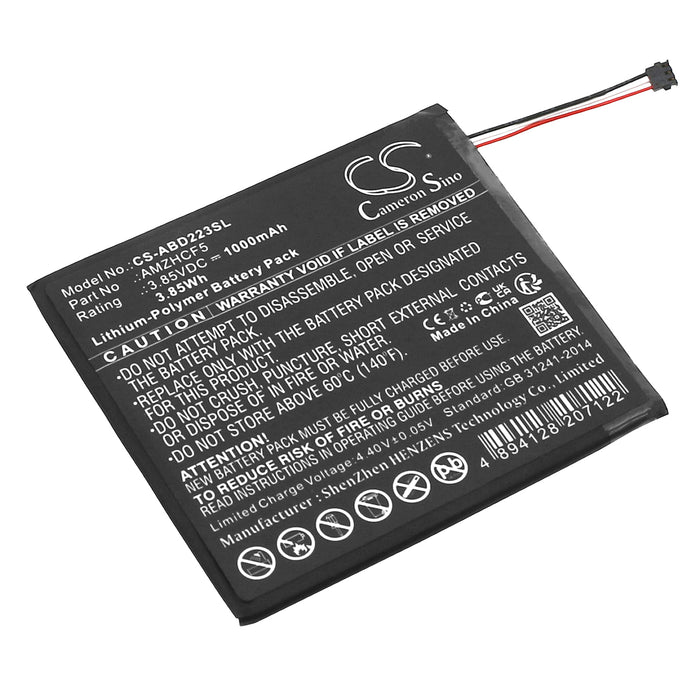 Lizard Kindle 11th 2022 C2V2L3 eReader Replacement Battery