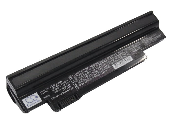 Acer AO532h-2Db AO532h-2Dr AO532h-2Ds AO532h-21b AO532h-21r AO532h-21s AO532h-2223 AO532h-2226 AO532h-2730 AO5 Laptop and Notebook Replacement Battery