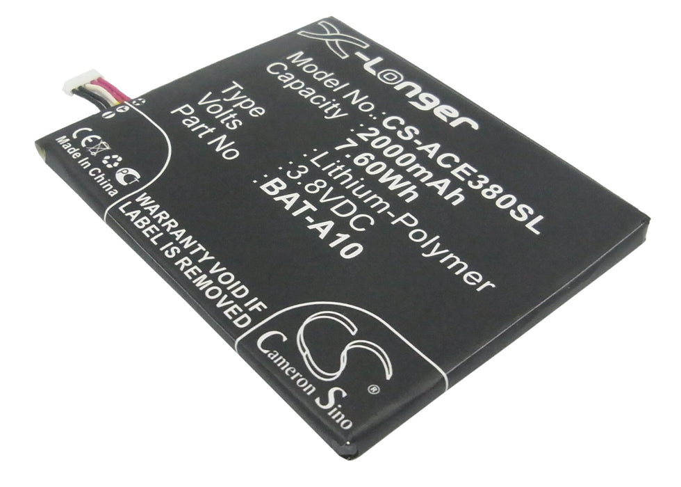 Acer Liquid E3 E380 V380 Liquid Z5 Z150 Z150 Duo Liquid Z5 Duo Mobile Phone Replacement Battery