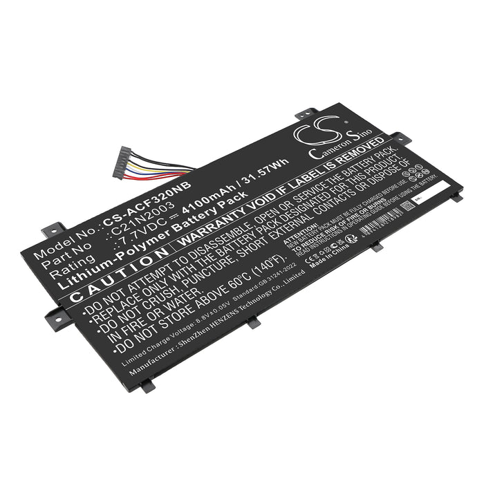 Asus C235VA CM3200FM1A CM3200FVA ChromeBook Flip CM3 CM3200FDA ChromeBook Flip CM3 CM3200FDA-HW0015 Chromebook Laptop and Notebook Replacement Battery
