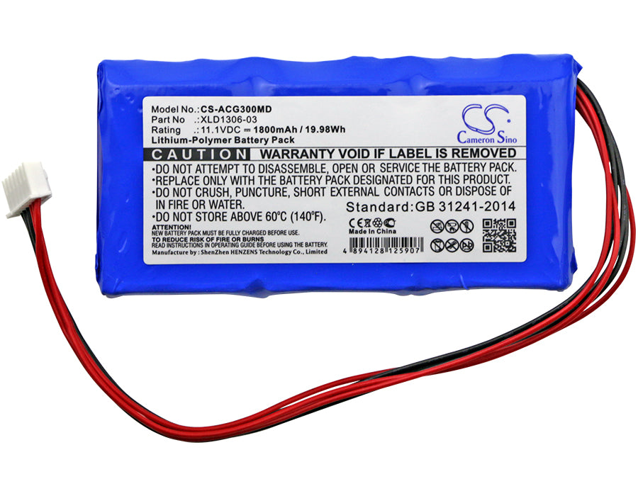 Edanins ECG-3B,BPM-E305 Medical Replacement Battery