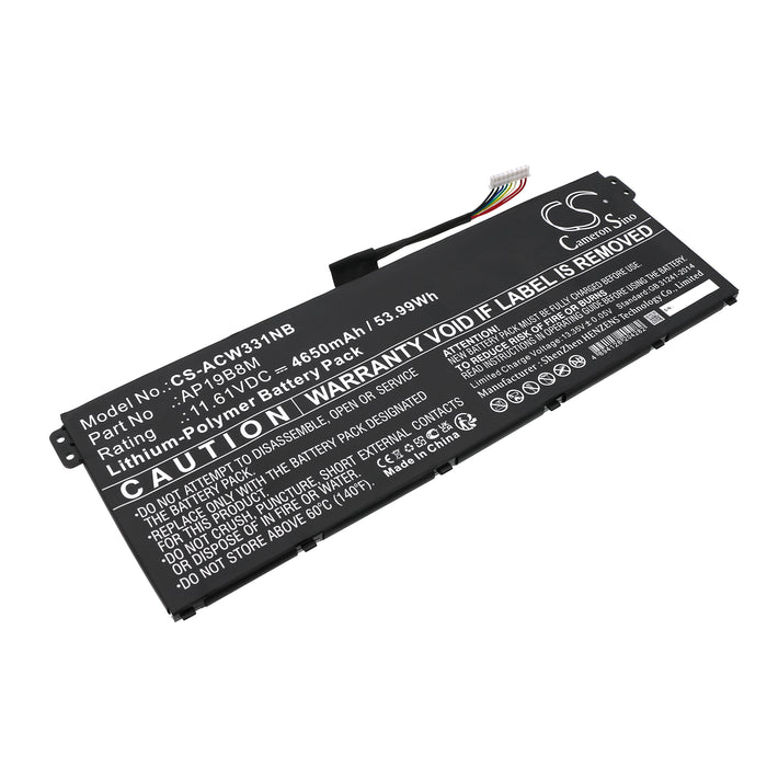 Asskea Chromebook Spin 713 CP713-3W-57JX Chromebook 515 CB515-1WT-55A8 Swift 3 SF314-59-318R Chromebook 317 CB Laptop and Notebook Replacement Battery