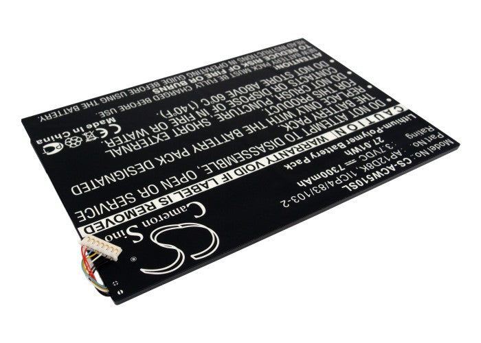 Acer Iconia Tab W510 Iconia Tab P3-171 Aspire P3-171-3322Y2G06as Aspire P3-1715333Y2G12as Iconia Tab A3-A10 Iconia Tab W510 Tablet Replacement Battery