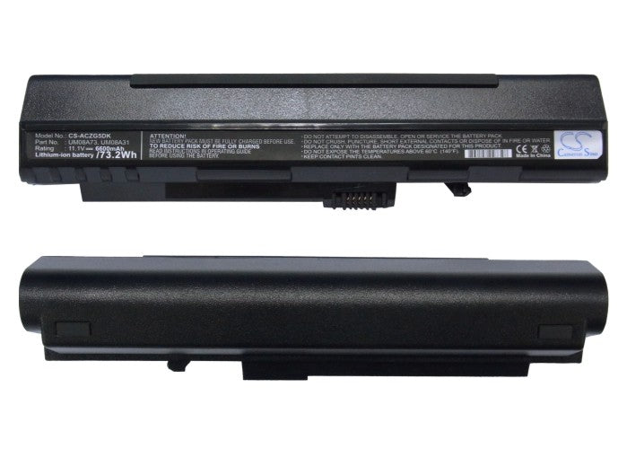 Gateway LT1000 LT1001 LT1001G LT1001J LT1004 LT1004U LT1005 LT-1005C LT1005U LT1008C Laptop and Notebook Replacement Battery