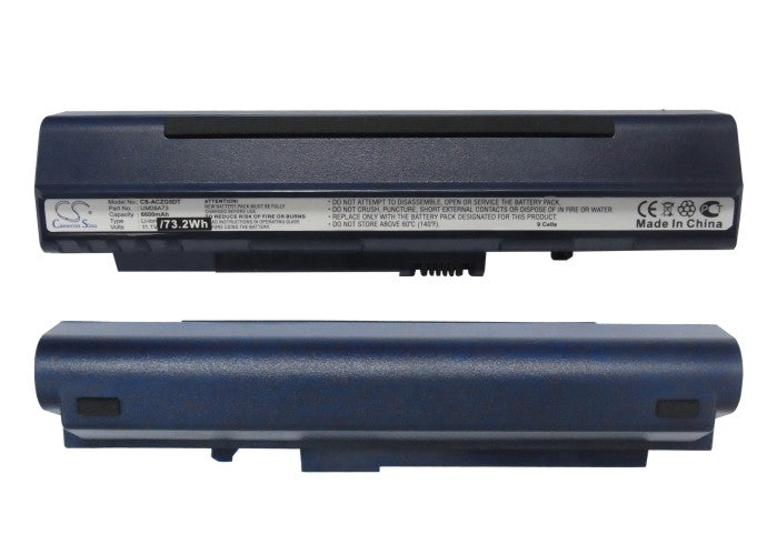 Acer Aspire One Aspire One A110-1295 Aspire One A110-1545 Aspire One A110-1691 Aspire One A110-1698 Aspire One Laptop and Notebook Replacement Battery