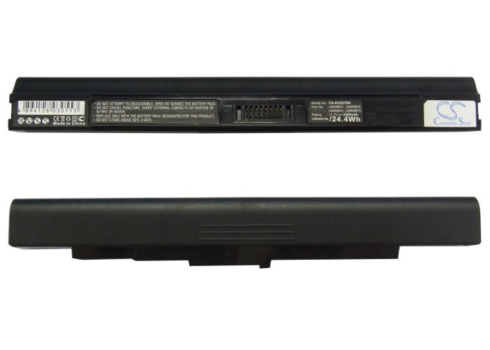 Acer Aspire One 531 Aspire One 751 Aspire One 751-Bk23 Aspire One 751-Bk23F Aspire One 751-Bk26 Aspire One 751 Laptop and Notebook Replacement Battery