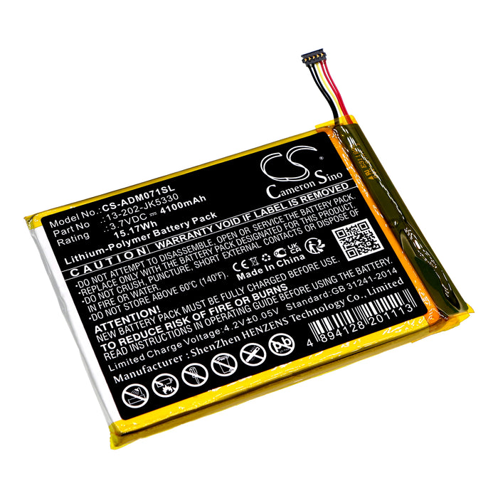 Advantech MICA-071, MICA-071-051 Tablet Replacement Battery