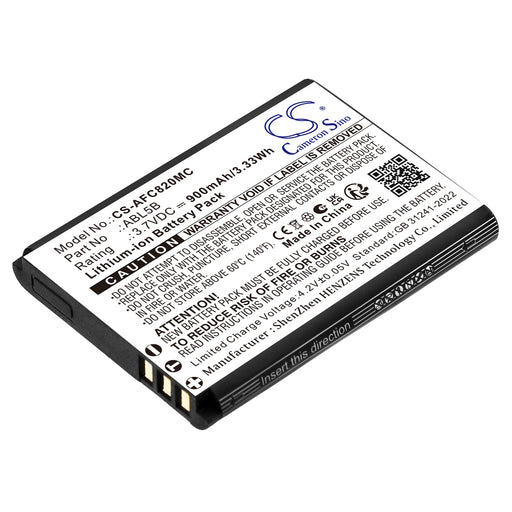 AgfaPhoto DC8200, DC9200, Realishot DC8200, Realishot DC9200 Camera Replacement Battery