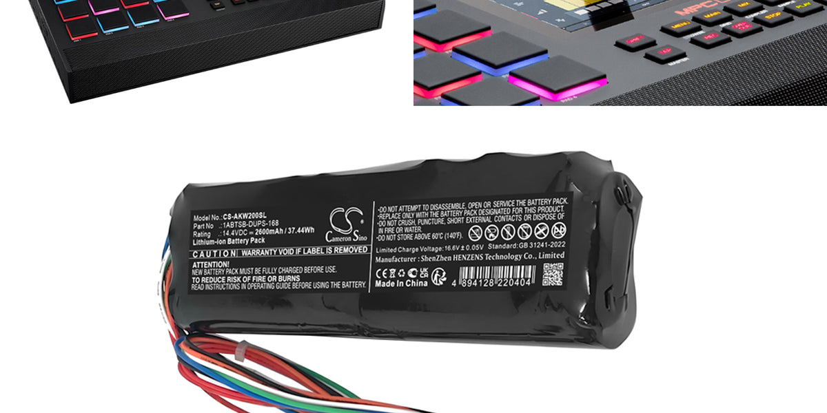 Akai LIVE II MPC Live MPC Live MK2 Amplifier Replacement Battery