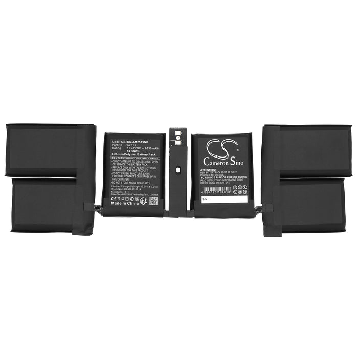 Apple A2442, EMC3650, MacBook Pro 14 2021, MKGP3LL/A, MKGQ3LL/A, MKGR3LL/A, MKGT3LL/A Laptop and Notebook Replacement Battery