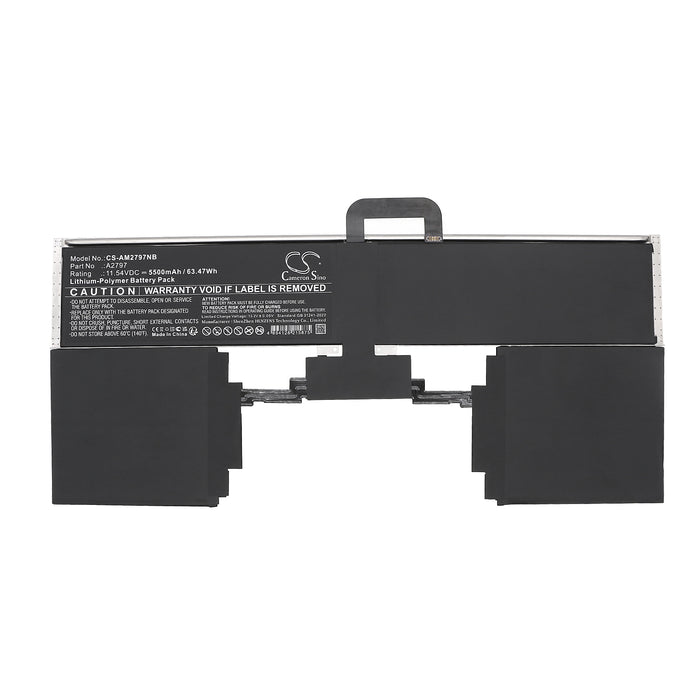 Apple A2941 MQKP3LL A MQKQ3LL A MQKR3LL A MQKT3LL A MQKU3LL A MQKV3LL A MQKW3LL A MQKX3LL A MRYM3LL A MRYN3LL  Laptop and Notebook Replacement Battery
