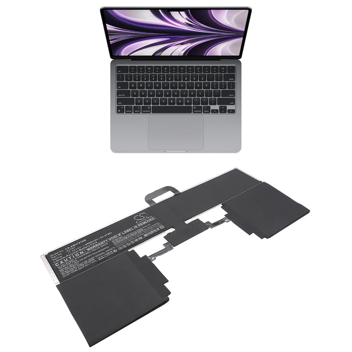 Apple A2941 MQKP3LL A MQKQ3LL A MQKR3LL A MQKT3LL A MQKU3LL A MQKV3LL A MQKW3LL A MQKX3LL A MRYM3LL A MRYN3LL  Laptop and Notebook Replacement Battery