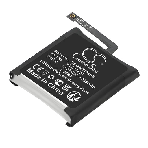 Amazfit A2169 A2170 T-Rex 2 Smart Watch Replacement Battery