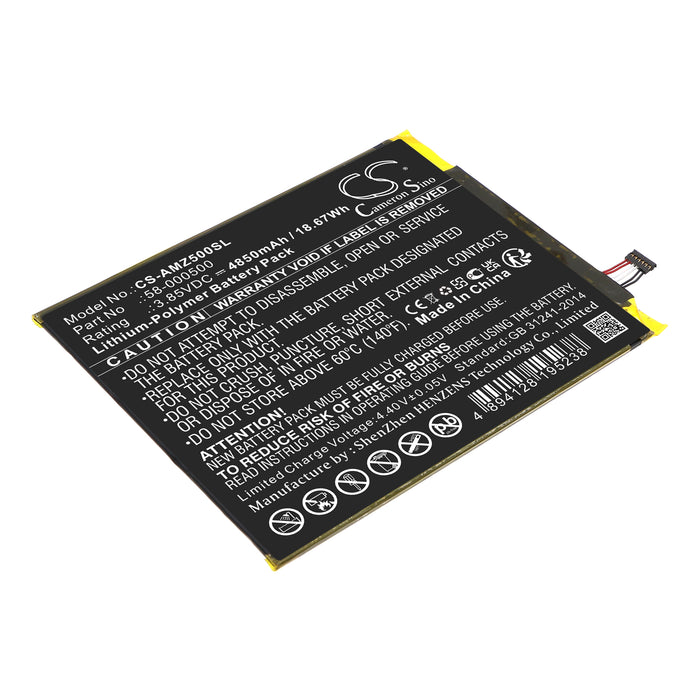 Amazon AMZTDC5 Tablet Replacement Battery