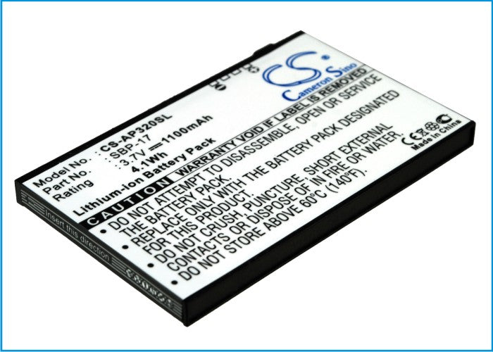 Asus P320 P850 Galaxy Mini Mobile Phone Replacement Battery