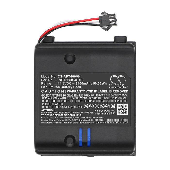 Aiper MT600 3400mAh Vacuum Replacement Battery