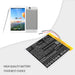 Archos 8OB Xenon Tablet Replacement Battery