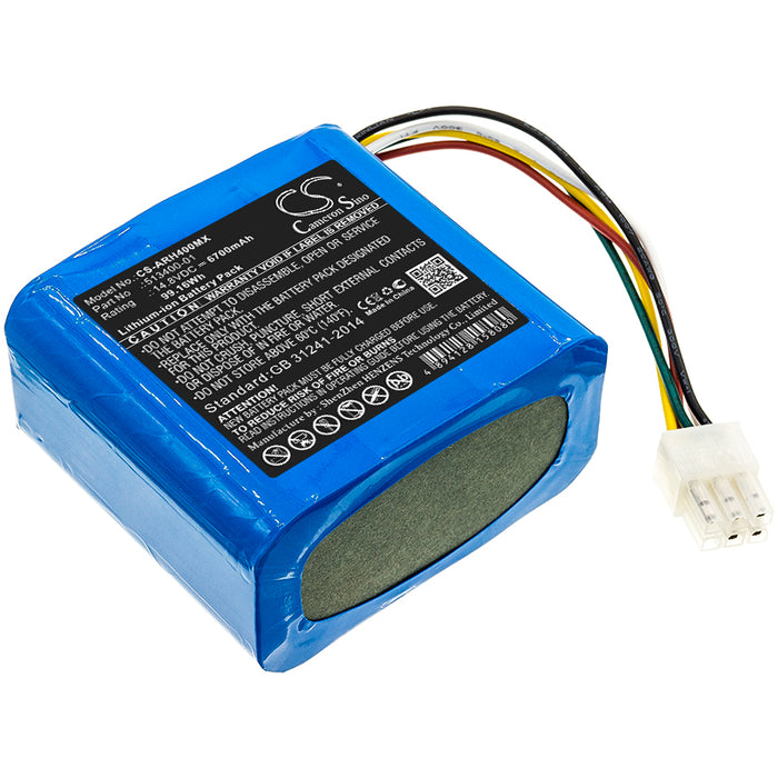 Arjo Flowtron ACS800 Medical Replacement Battery