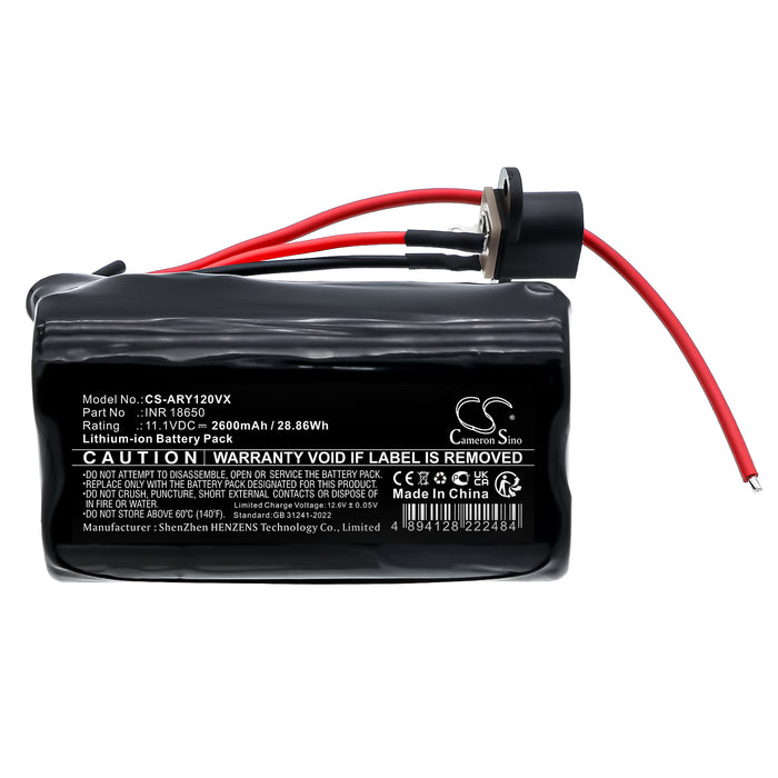 Arory 120W Vacuum Cleaner Vacuum Replacement Battery