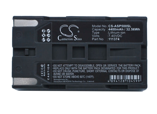 Ashtech ProFlex 500 ProFlex 800 ProFlex 800 GNSS ProMark 500 ProMark 800 Survey Multimeter and Equipment Replacement Battery