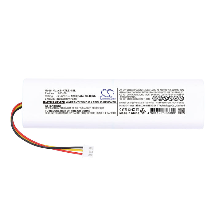 Anritsu S331L 5200mAh Survey Multimeter and Equipment Replacement Battery