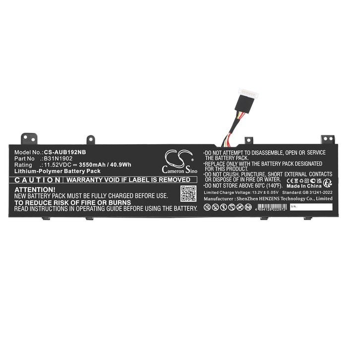 Asus  Laptop and Notebook Replacement Battery