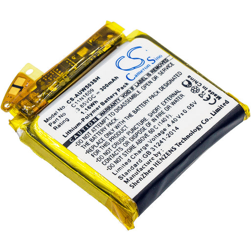 Viasys Healthcare ZenWatch 3 WI503Q Smart Watch Replacement Battery