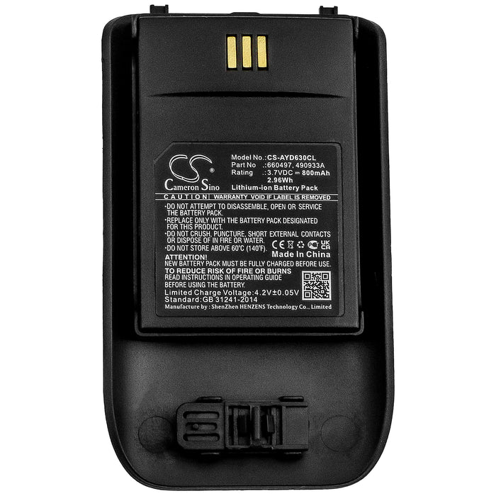 Unify Openscape WL4 800mAh Black Cordless Phone Replacement Battery