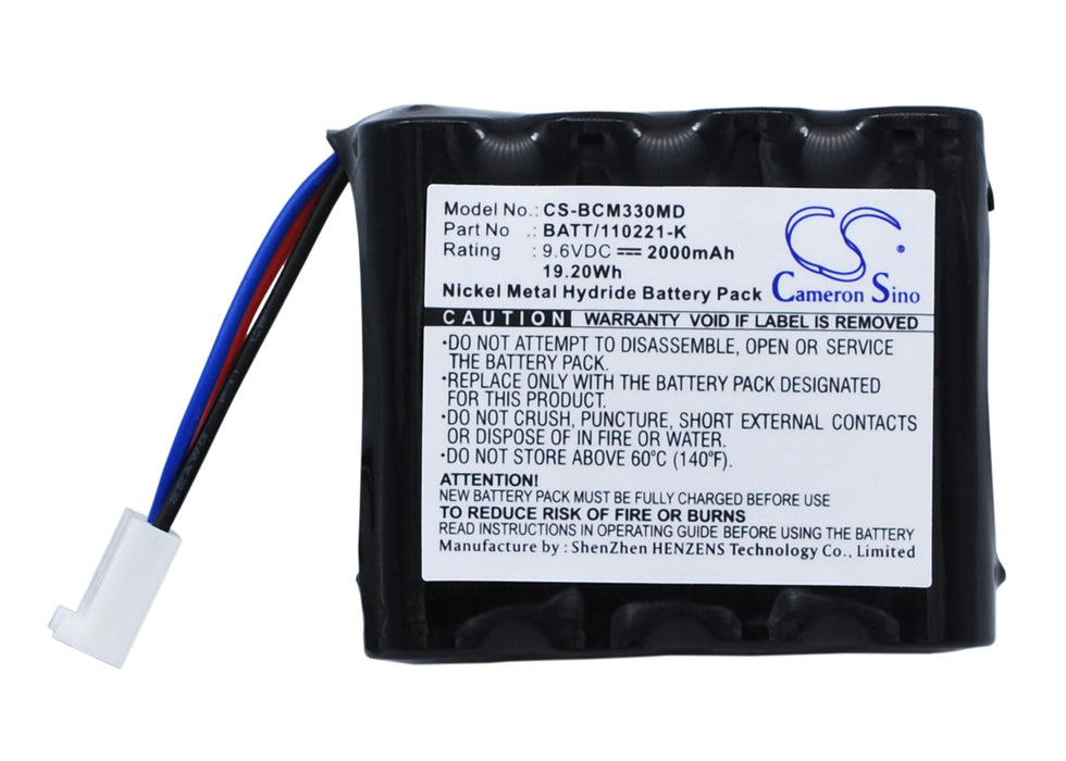 Smiths Capnocheck,3303,AD700,8200 Medical Replacement Battery