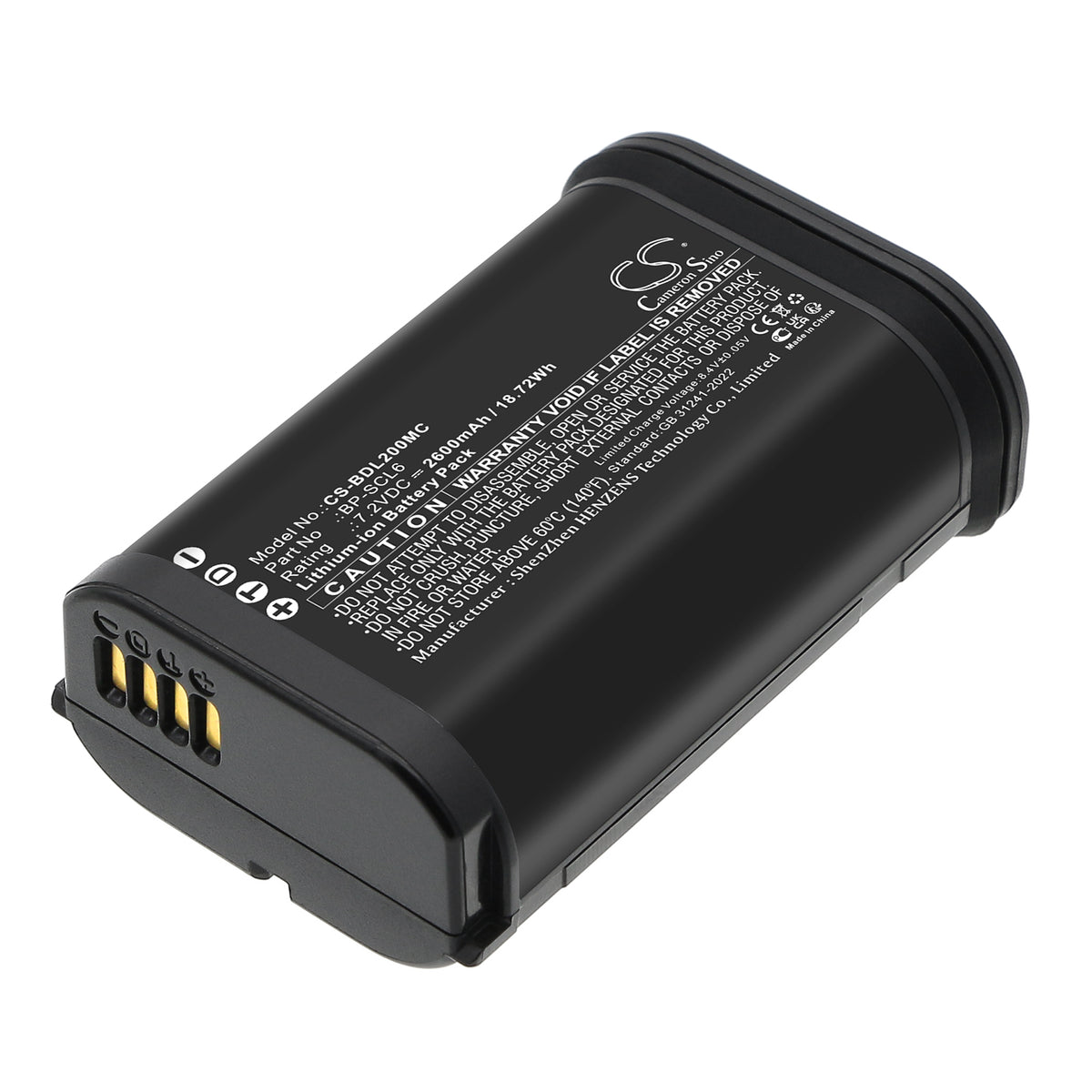Leica Q2,Q3,SL2,SL2S Camera Replacement Battery: BatteryClerk.ca