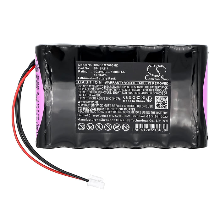 Bionet BM7 Vet Elite 5200mAh Medical Replacement Battery