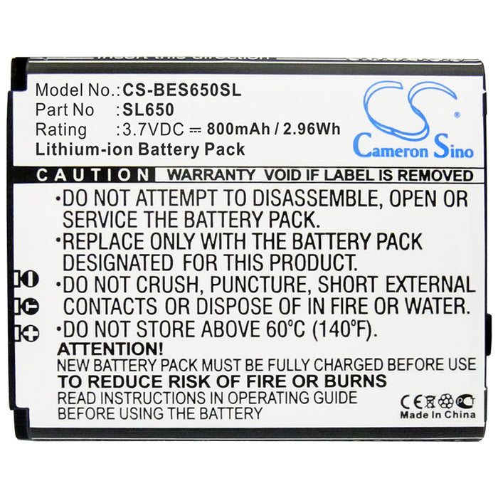Bea-fon SL650 Mobile Phone Replacement Battery