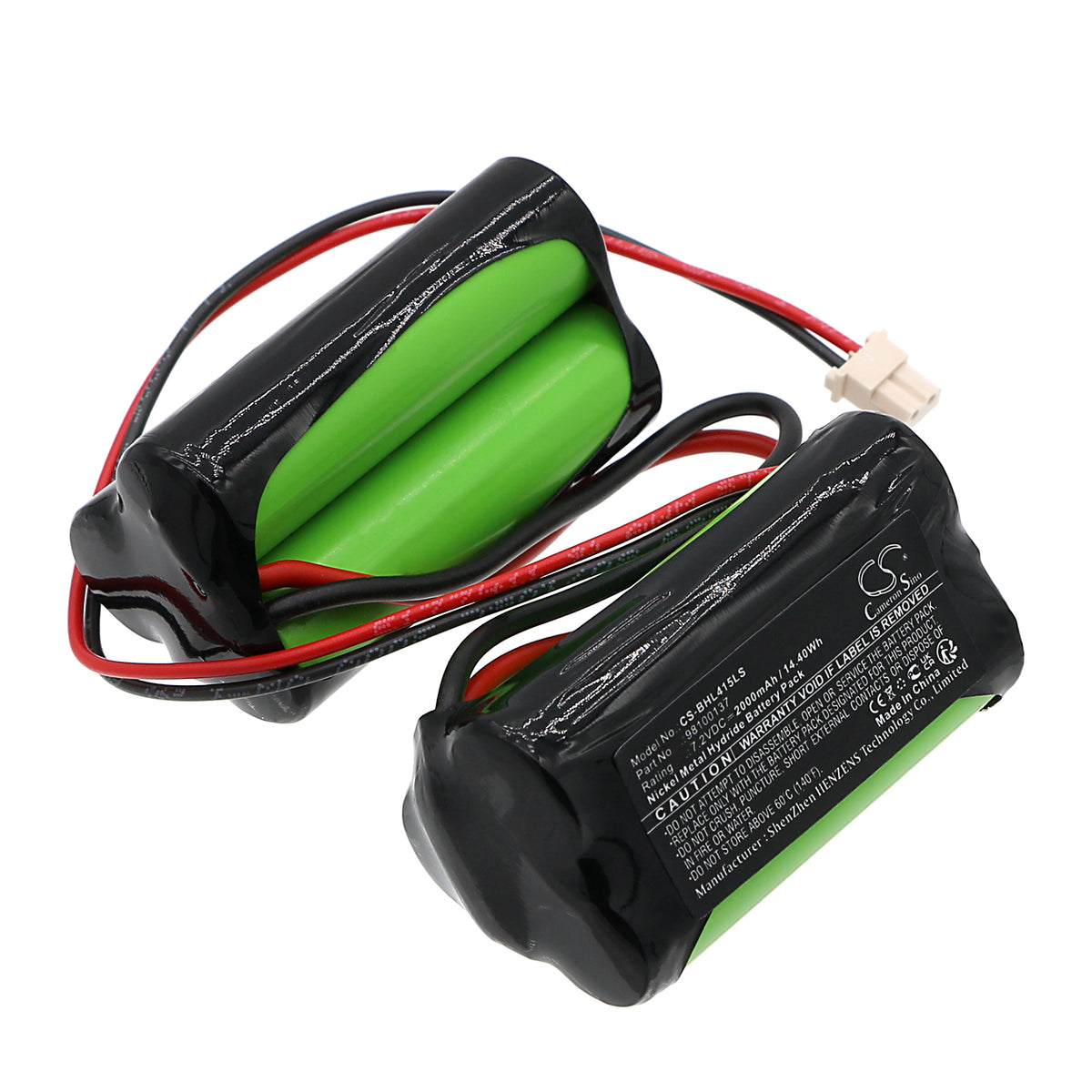 Beghelli 415393001,N93201LG Emergency Light Replacement Battery ...