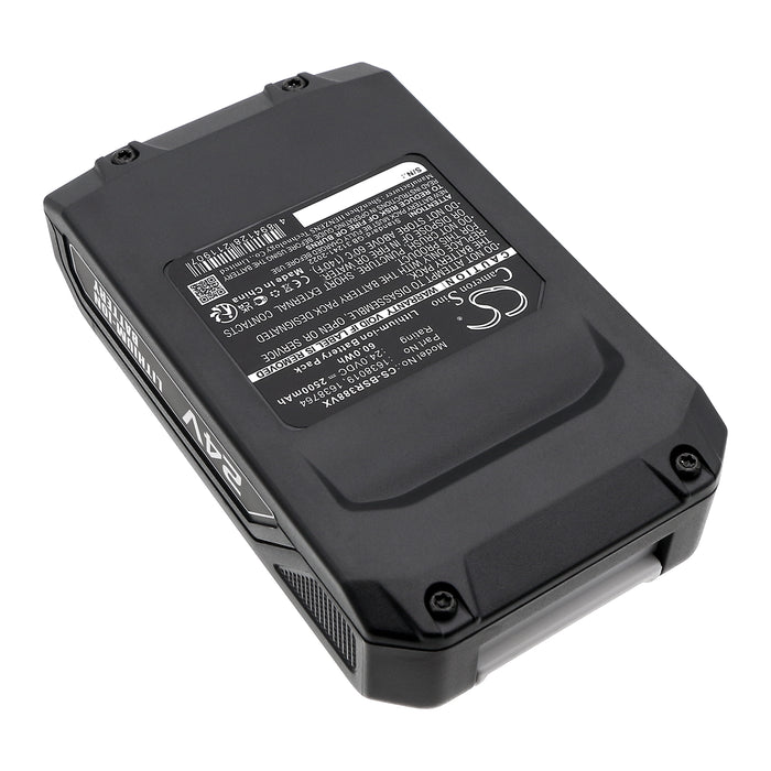 Bosch 3789 3789U 3789X 3797 3797V 3797W Cleanview XR Stick Vacuum Vacuum Replacement Battery