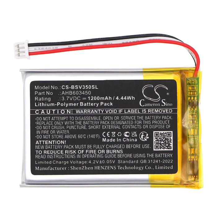 Babysense V35 Video Baby Monitor Baby Monitor Replacement Battery