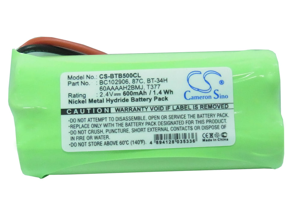 Uniross  600mAh Green Cordless Phone Replacement Battery