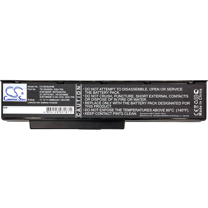 BenQ JoyBook R56 JoyBook R42 JoyBook C41 JoyBook C41E JoyBook A52 JoyBook A52E JoyBook A53 JoyBook DHR503 JoyB Laptop and Notebook Replacement Battery