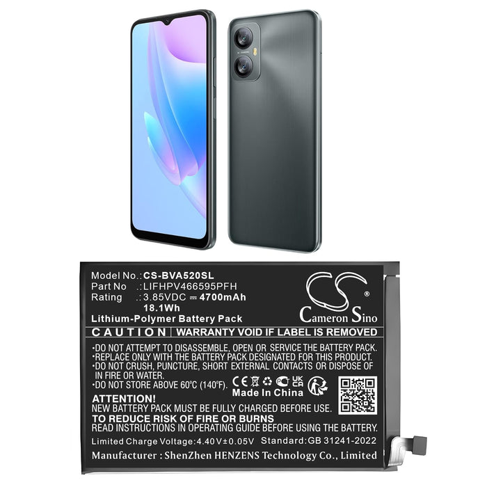 Blackview A52 Mobile Phone Replacement Battery
