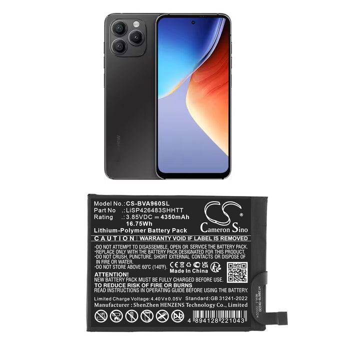 Blackview A96 Mobile Phone Replacement Battery