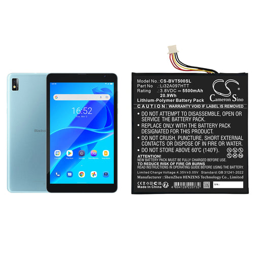 Blackview 3210099 Tab 5 Tab 6 Tablet Replacement Battery