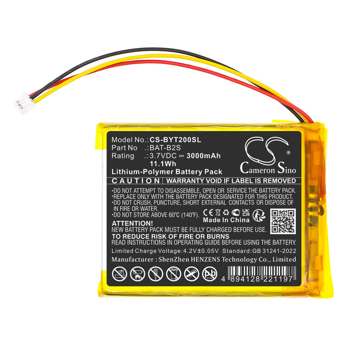 Deatti BM101-M Baby Monitor Replacement Battery